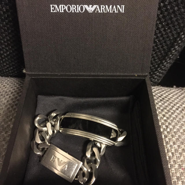 Emporio Armani(エンポリオアルマーニ)のエンポリオ アルマーニ ブレスレット メンズのアクセサリー(ブレスレット)の商品写真