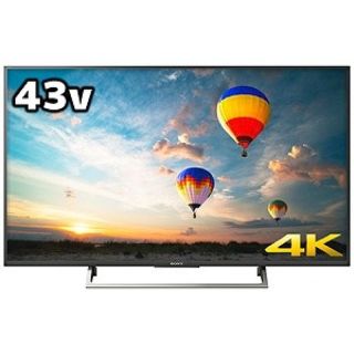 ブラビア(BRAVIA)のソニー KJ-43X8000E-B BRAVIA(ブラビア) 43V型(テレビ)