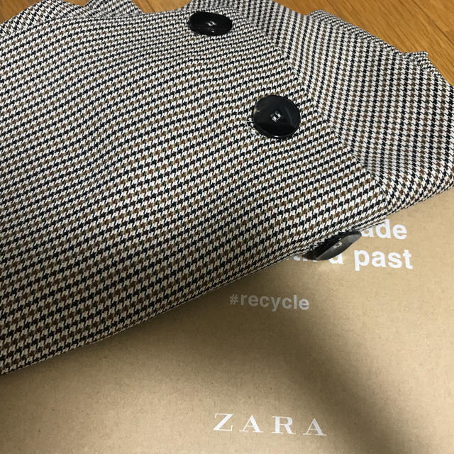 ZARA(ザラ)のチェック柄巻きスカート レディースのスカート(ひざ丈スカート)の商品写真