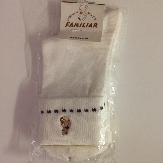 familiar(ファミリア)のファミリア ソックス 22〜24 レディースのレッグウェア(ソックス)の商品写真