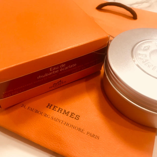 Hermes - エルメス オー ドゥ ルバーブ エカルラット ボディクリーム(フェイス&ボディ)の通販 by ♡｜エルメスならラクマ