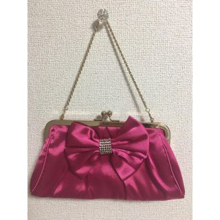 セシルマクビー(CECIL McBEE)の【新品】CECIL McBEE（セシルマクビー）ピンクのクラッチバッグ(クラッチバッグ)