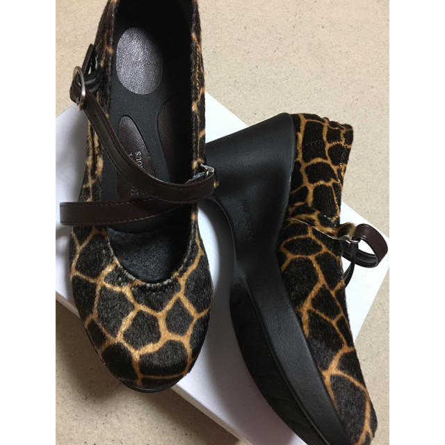 Re:getA(リゲッタ)のリゲッタ ウエッジパンプス giraffe レディースの靴/シューズ(ハイヒール/パンプス)の商品写真