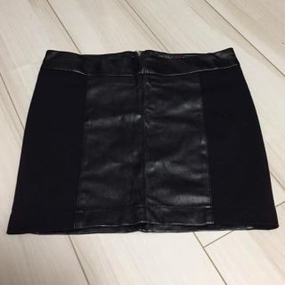 ザラ(ZARA)のZARA レザータイトスカート(ミニスカート)