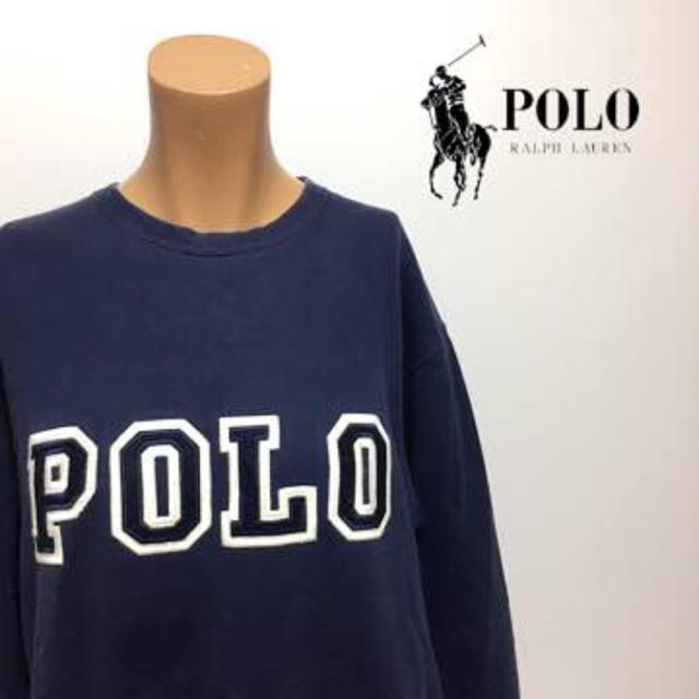 POLO RALPH LAUREN(ポロラルフローレン)の【⬇︎値下げ中¥12000】90's ラルフローレン OLD ヴィンテージ メンズのトップス(スウェット)の商品写真