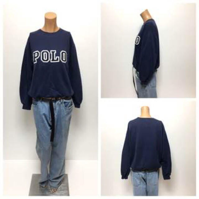 POLO RALPH LAUREN(ポロラルフローレン)の【⬇︎値下げ中¥12000】90's ラルフローレン OLD ヴィンテージ メンズのトップス(スウェット)の商品写真