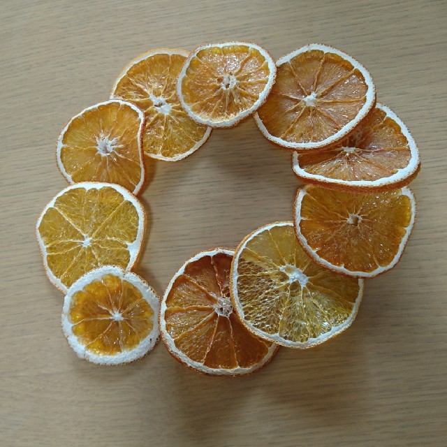 ドライオレンジ ハンドメイド 10枚 ハンドメイドの素材/材料(各種パーツ)の商品写真