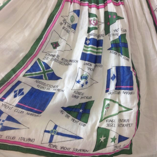 国旗スカート レディースのスカート(ひざ丈スカート)の商品写真
