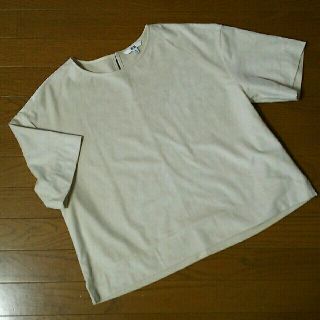 ユニクロ(UNIQLO)の《アラ様専用》ユニクロ☆スエードタッチTブラウス/XL(シャツ/ブラウス(半袖/袖なし))