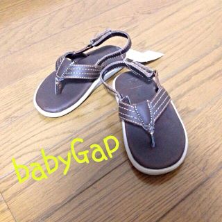 ベビーギャップ(babyGAP)のbabyGap / ブラウンサンダル(その他)