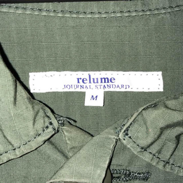 JOURNAL STANDARD(ジャーナルスタンダード)のジャーナルスタンダード relume ミリタリーシャツ M メンズのトップス(シャツ)の商品写真