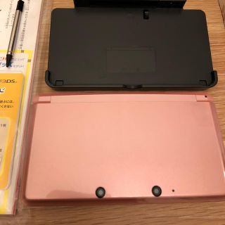 ニンテンドー3DS(ニンテンドー3DS)のmayu様  任天堂3DS ピンク(携帯用ゲーム機本体)