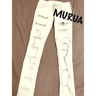 ムルーア(MURUA)のMURUA♡ダメージジーンズ(デニム/ジーンズ)