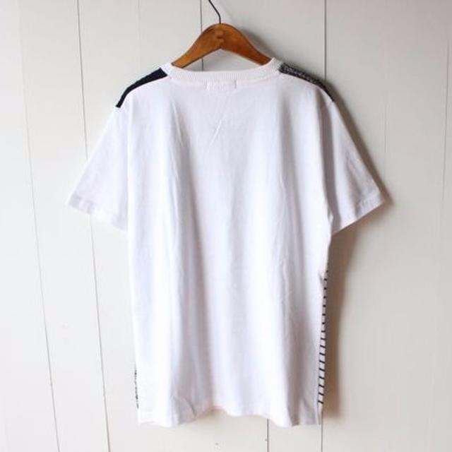 TAKEO KIKUCHI(タケオキクチ)の新品 タケオキクチ THE SHOP TK　フロントニット　Tシャツ L メンズ メンズのトップス(Tシャツ/カットソー(半袖/袖なし))の商品写真