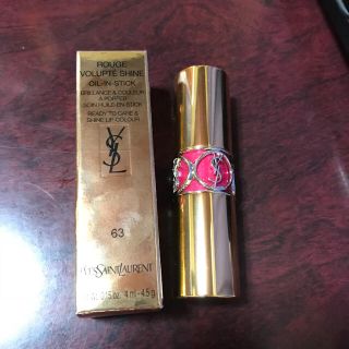 イヴサンローランボーテ(Yves Saint Laurent Beaute)のYSL  ヴォリュプテシャイン 63(口紅)