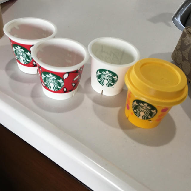 Starbucks Coffee(スターバックスコーヒー)のスターバックス プリン容器 食品/飲料/酒の食品(菓子/デザート)の商品写真