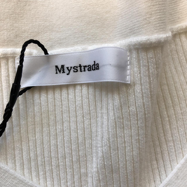 Mystrada(マイストラーダ)の新品♡タグつき♡マイストラーダ♡抜けVリブニット♡ レディースのトップス(カットソー(長袖/七分))の商品写真