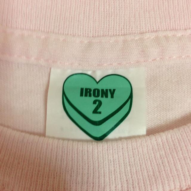 IRONY(アイロニー)のironyロゴTシャツ レディースのトップス(Tシャツ(半袖/袖なし))の商品写真