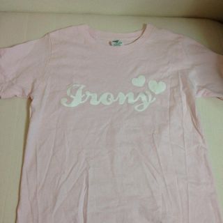 アイロニー(IRONY)のironyロゴTシャツ(Tシャツ(半袖/袖なし))