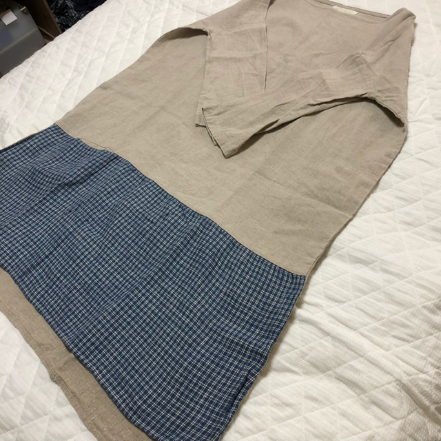 fog linen work(フォグリネンワーク)のRinen様専用❣️【美品】ｆｏｇリネンチュニックワンピ レディースのワンピース(ひざ丈ワンピース)の商品写真