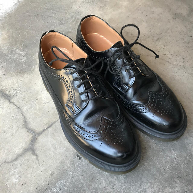 【超美品】Dr. Martens ウィングチップシューズローファー/革靴