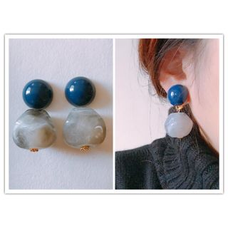 ハンドメイド ピアスorイヤリング アクセサリー(ピアス)