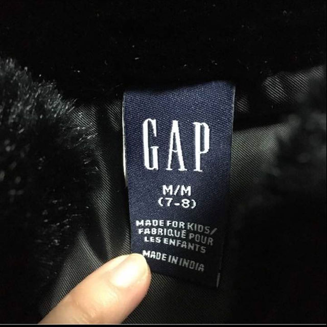 GAP Kids(ギャップキッズ)のファーコート【GAP KIDS】 キッズ/ベビー/マタニティのキッズ服女の子用(90cm~)(その他)の商品写真