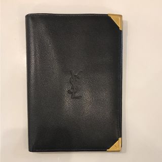 サンローラン(Saint Laurent)のYSL！財布！お札入れ！黒(折り財布)