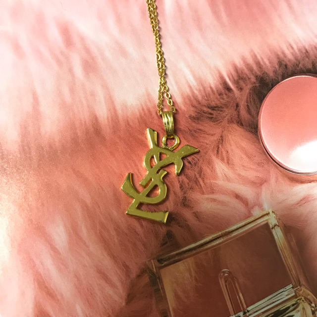 Saint Laurent(サンローラン)のYSL ゴールドネックレス レディースのアクセサリー(ネックレス)の商品写真