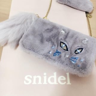 スナイデル(SNIDEL)のスナイデル snidel  cat iPhoneケース(iPhoneケース)