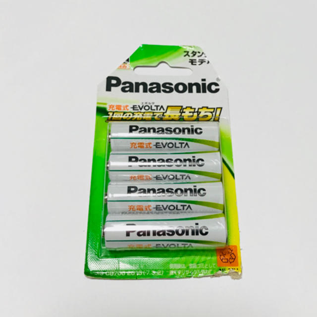 Panasonic(パナソニック)のパナソニック 充電式エボルタ 単3形充電池 4本パック スタンダードモデル スマホ/家電/カメラのスマホ/家電/カメラ その他(その他)の商品写真