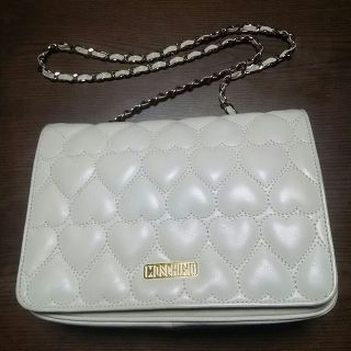 モスキーノ(MOSCHINO)の値下げしました。モスキーノ  本革ショルダーバッグ(ショルダーバッグ)