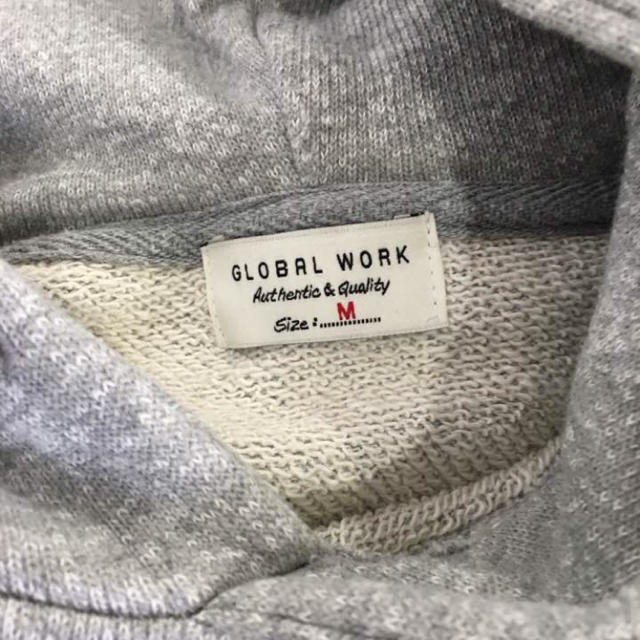 GLOBAL WORK(グローバルワーク)のGLOBAL WORK グローバルワーク NYC スウェット パーカー M メンズのトップス(パーカー)の商品写真