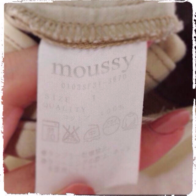 moussy(マウジー)のマウジー♡チノパン レディースのパンツ(チノパン)の商品写真