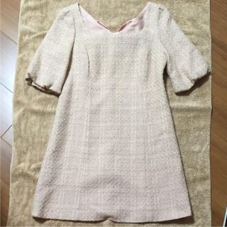 セシルマクビー(CECIL McBEE)のセシルマクビー 新品 ワンピース ピンク パーティードレス(ミニワンピース)