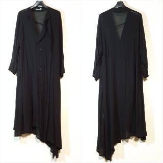 yohji yamamoto +NOIR ヨウジヤマモト ロングシャツワンピース