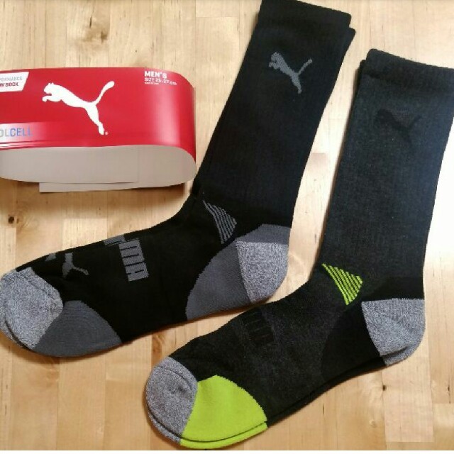 PUMA(プーマ)のプーマ　靴下　２足組 メンズのレッグウェア(ソックス)の商品写真