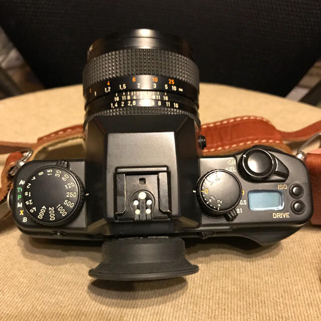 CONTAX Aria +  Planar 50mm/f1.4 セット  スマホ/家電/カメラのカメラ(フィルムカメラ)の商品写真