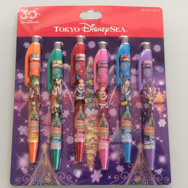 TDS ディズニーシー クリスマス ⭐️ ボールペンセット | フリマアプリ ラクマ