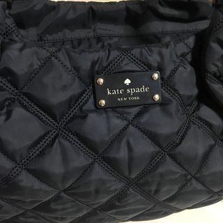 ゆーくんママ専⭐ケイト・スペード　kate spade　キルティング　バック　黒