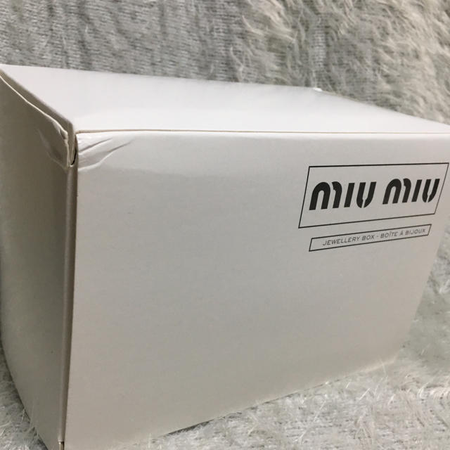 miumiu - 新品♡ レア miumiu ジュエリーボックス♡ ミュウミュウの ...