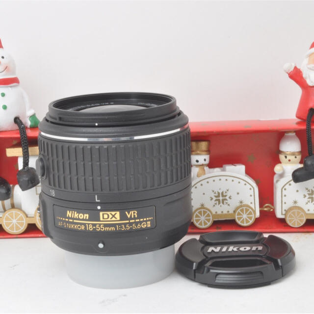 幸せなふたりに贈る結婚祝い Nikon 新品級!初期不良対応 VRII 18-55mm 手振れ補正付き✨ニコン ✨最新型 - レンズ(ズーム) 幸せなふたりに贈る結婚祝い Nikon 新品級!初期不良対応 VRII 18-55mm 手振れ補正付き✨ニコン ✨最新型 - レンズ(ズーム)