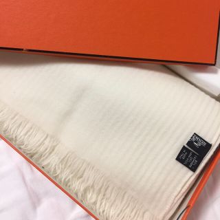 エルメス(Hermes)のエルメス カシミア×ウール 大判ショール(マフラー/ショール)