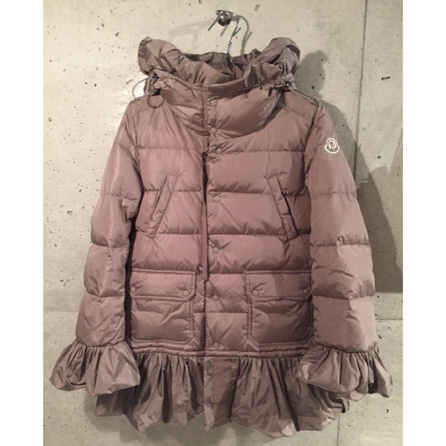 最安値】 モンクレール 超美品 - MONCLER ダウン 0 グレージュ セール