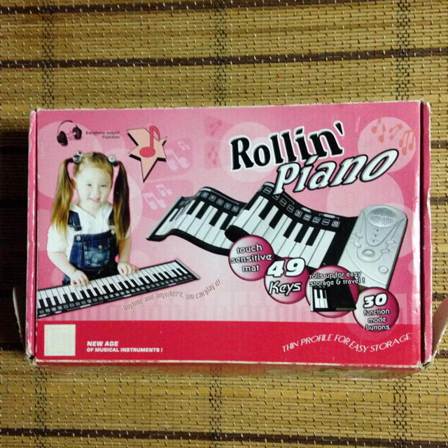 アサヒ(アサヒ)のRollin' piano 楽器の鍵盤楽器(電子ピアノ)の商品写真