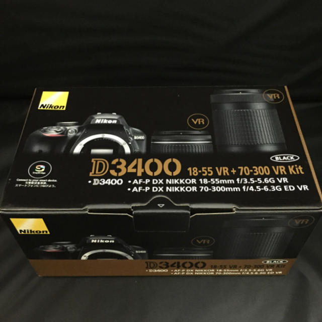 新品 未使用 Nikon D3400 18-55レンズKIT メーカー保証付き