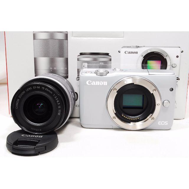 Canon(キヤノン)の♡セール品特売！！♡Canon キャノン 新品EOS M10レンズキットグレー スマホ/家電/カメラのカメラ(ミラーレス一眼)の商品写真