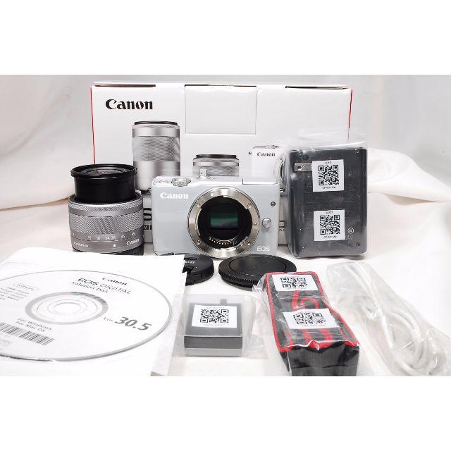 Canon(キヤノン)の♡セール品特売！！♡Canon キャノン 新品EOS M10レンズキットグレー スマホ/家電/カメラのカメラ(ミラーレス一眼)の商品写真