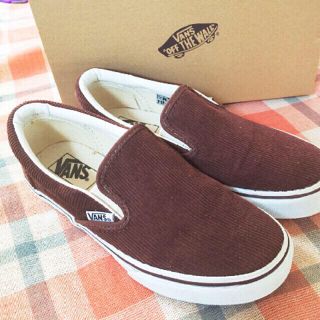 ヴァンズ(VANS)のコーデュロイスリッポン(スニーカー)