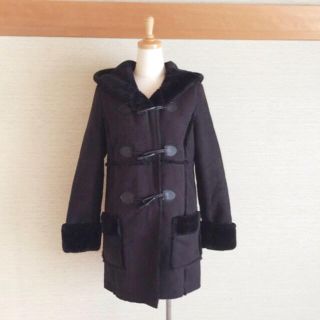 スナイデル(SNIDEL)のmee様専用♡snidel♡フェイクムートンダッフルコート (ダッフルコート)